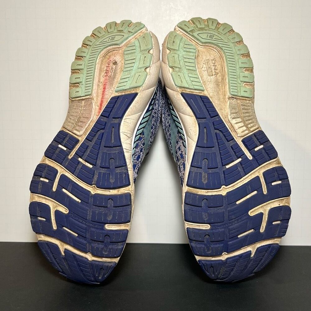 Womens BROOKS Adrenaline GTS 21 Purple Running Shoes / Size 8 Medium - Picture 7 of 9